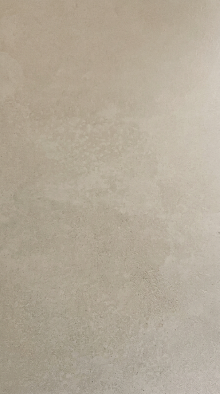 Detail of a hand-trowelled microcement surface